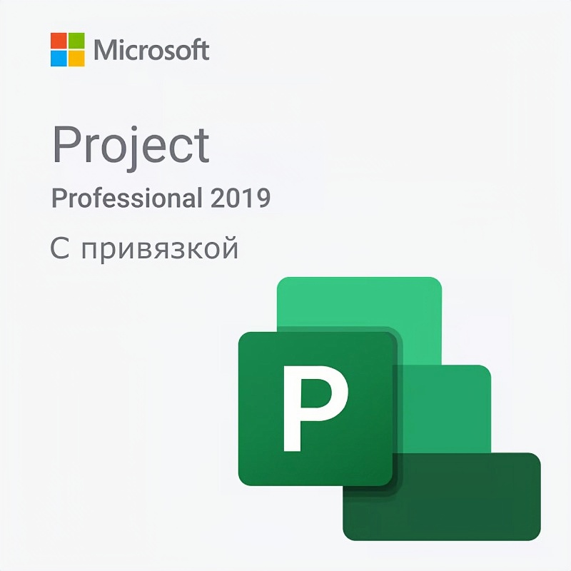 Microsoft Project 2019 Professional (с привязкой)